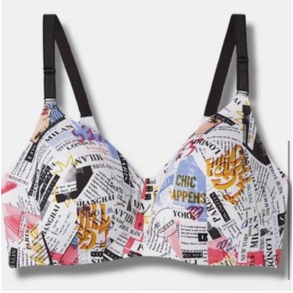 torrid Other - Torrid Curve Bra 360 Back Smoothing Wire Free Lightly Lined Everyday 44C